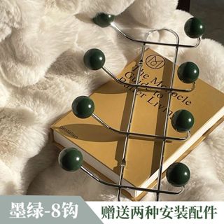 掛鈎ins風高顔值掛衣架墻上收納衣帽鈎傢用免打孔掛鈎門後掛衣架
