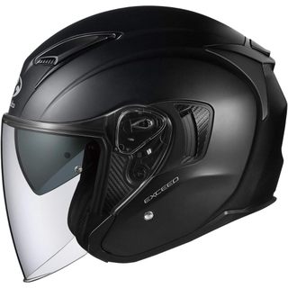 【現貨｜立昇台北】OGK 日本品牌 KABUTO 半罩安全帽 內建墨片 四分之三 EXCEED 素色 雙D扣
