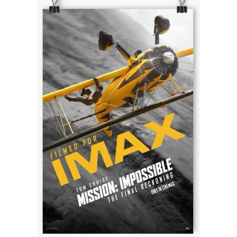 ⚡️5/25更新⚡️影城正版海報 IMAX 不可能的任務:最後清算 IMAX 雷霆特攻隊 預購原文海報 第三週海報