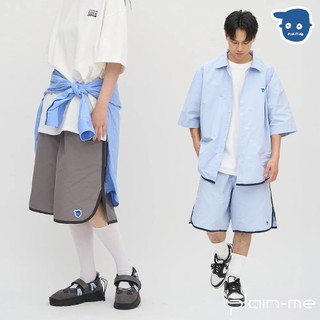 plain-me [小P社長] 短褲 開衩短褲 休閒褲 褲子 褲 [PLN1729-251]