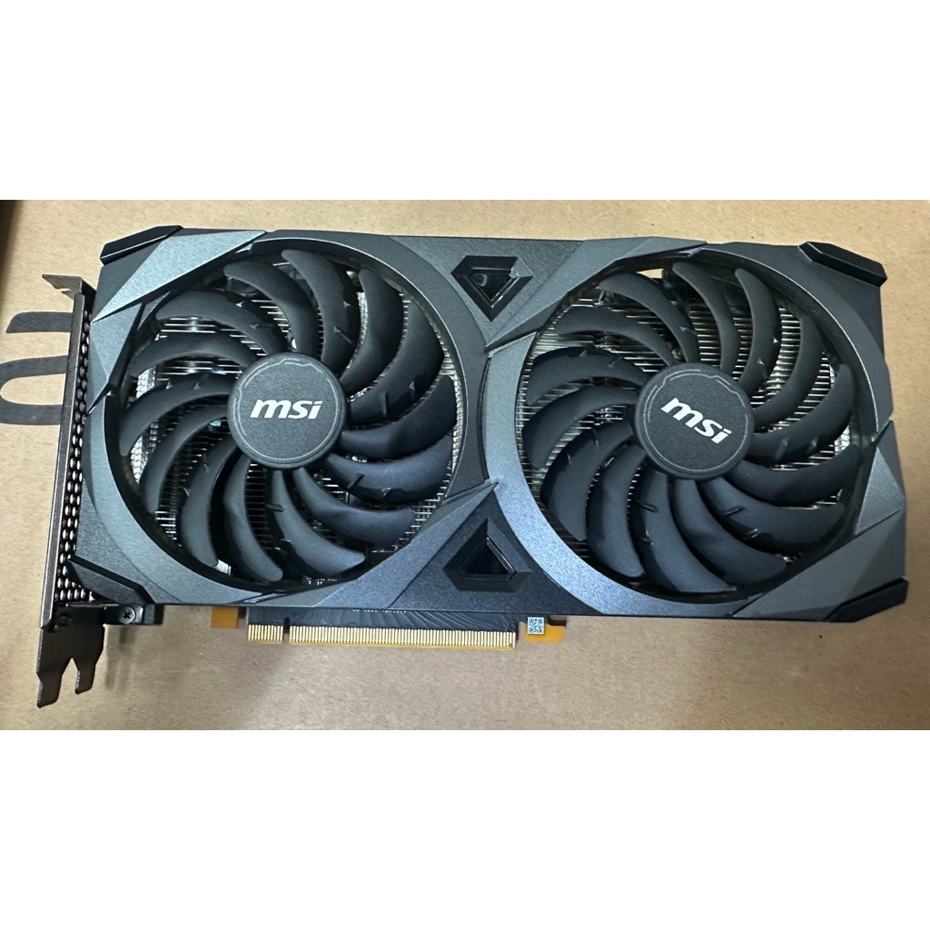 中古 二手 顯示卡 MSI RTX 3050 8G 功能正常 可以開機