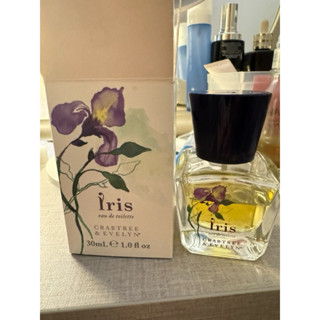 絕版 Crabtree& Evelyn iris 瑰柏翠紫蝶鳶尾花淡香水30ml
