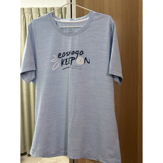 二手 easyoga 排汗衫 尺寸：XL 淺藍色