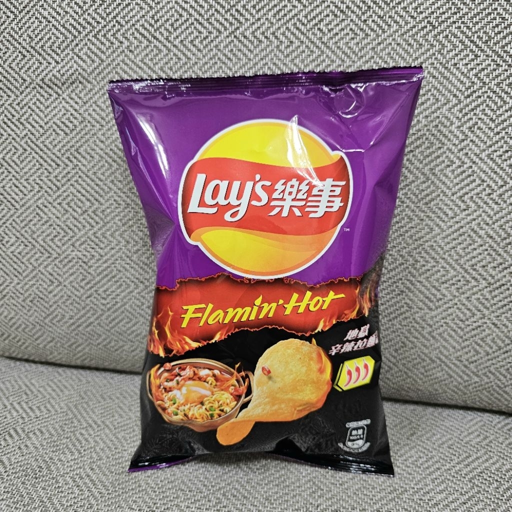 Lay's 樂事地獄辛辣拉麵口味洋芋片 59.5g