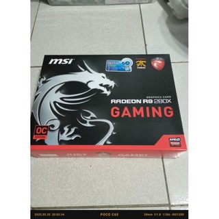 Msi R9 280x 3g 顯示卡 盒裝齊全完整 有上過電~功能正常