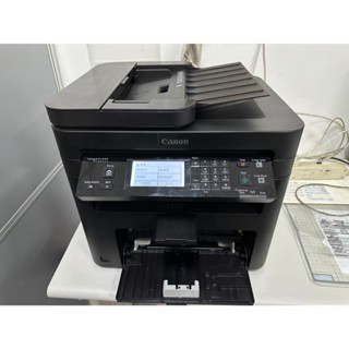 二手 canon MF227dw A4 無線網路雙面列印中文觸控螢幕黑白雷射多功能複合機~ HP M236sdw可參考