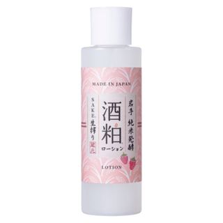 Sake Kasu日本酒粕化妝水(400ml)(草莓)光滑白皙肌膚保濕/滋潤美白/淡斑/清爽不黏膩