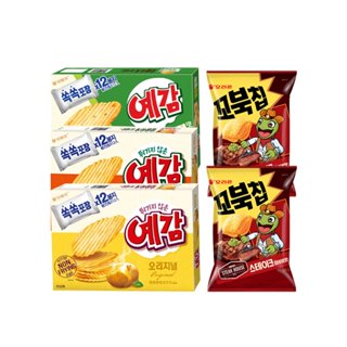 【好麗友】預感香烤洋芋片 家庭號 3件組 贈烏龜玉米脆片口味隨機80gx2
