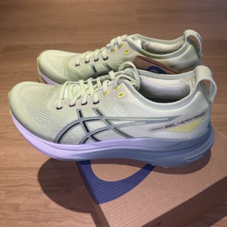 【鞋履】asics 亞瑟士 慢跑鞋 GEL-Kayano 31 螢光綠 灰綠 1011B868-300 US9號全新現貨