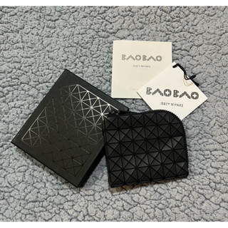 ISSEY MIYAKE 三宅一生 BAOBAO 霧面幾何L型 短夾 零錢包 皮夾 卡片夾