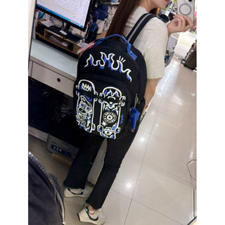 Kipling 公司貨附發票 KPKI293280S10OS塗鴉滑板機能手提後背包-SEOUL