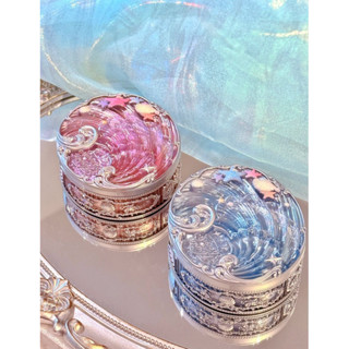 臺灣現貨免等💗花知曉貝殼珍珠蜜粉餅 霧面柔焦控油持妝粉餅 控油粉餅 高顏值花知曉粉餅 海洋風 小紅書彩妝 粉餅