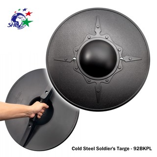Cold Steel - Soldier's Targe 塑鋼訓練盾（大尺寸圓形設計）92BKPL【詮國】