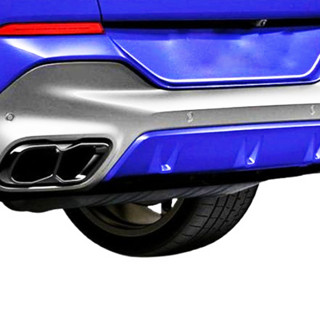 M performance BMW X6 G06 原廠 黑尾飾管 LCI 改裝 四出 M60i 排氣【YGAUTO】