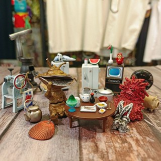 ⭐喔啦玩具店⭐日本 昭和 場景 冰箱 洗衣機 電視 飯桌 刨冰機 火爐 電風扇 微型 迷你 復古 海洋堂 玩具公仔