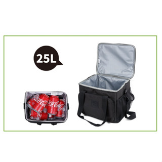 NTI22BK 努特NUIT 極鮮 保冷袋25L 黑 35x28xH28 軟式保冷包 便當袋 購物袋 行動冰箱 冰桶
