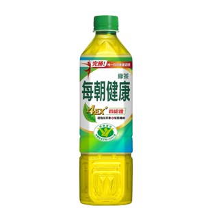 每朝健康 綠茶無糖[箱購]650ml x 24【家樂福】