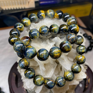 Pietersite 精選彼得石 藍彼得石手鍊 暴風雨石 天然水晶DIY