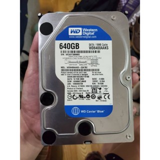 WD 640G SATA 3.5吋 桌上型硬碟 HDD WD6400AAKS 22A7B2