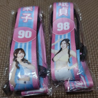Fubon Angels 相機背帶-富邦勇士泳裝款-南珉貞、栗子-富邦悍將啦啦隊