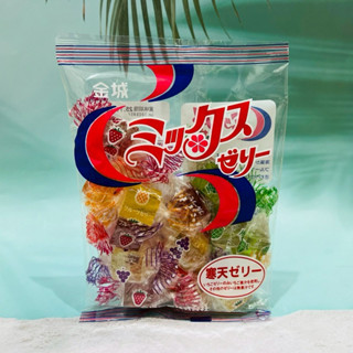 日本 金城 綜合寒天軟糖 水果軟糖 水晶軟糖 迷你水果軟糖 寒天軟糖 寒天果凍軟糖