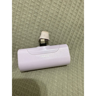 二手 紫色 iwalk直插式口袋 行動電源 小包款