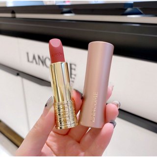 小樣試用裝 LANCOME 蘭蔻 絕對完美柔霧唇膏 粉金管按壓唇膏 小蠻腰口紅 啞光質地 1.6g