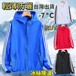 YLIE 男生防曬衣 冰絲防曬外套 速乾外套 涼感衣 沙灘防曬服 騎車防曬衣 釣魚服 速幹防曬衣女防曬風衣男士運動外套