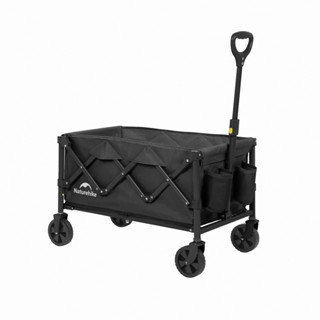 【Naturehike】輕盈折疊手推車 裝備車 Mini 極夜黑 JJ014 原廠公司貨一年保固