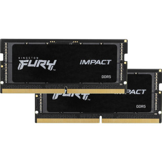 金士頓 FURY Impact DDR5 5600 SODIMM 套裝組 32G 64G KF556S40IBK2-32