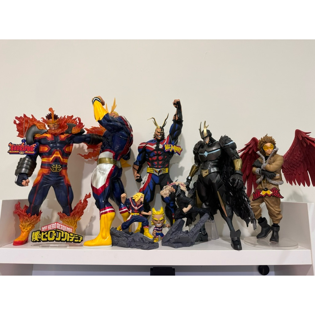 我的英雄學院一番賞 我英 2D歐爾麥特 奮進人 霍克斯 機甲歐爾麥特