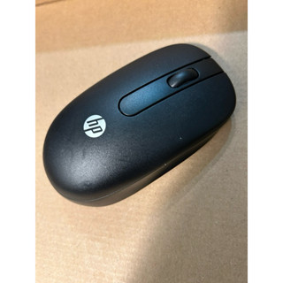 二手近全新HP黑色無線滑鼠，附接收器
