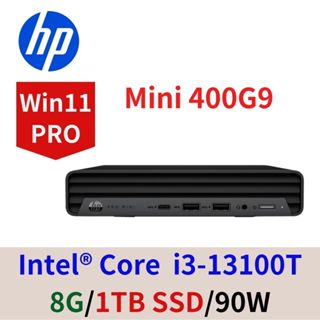 HP Pro Mini 400G9 8R900PA 桌上型電腦 /i3-13100T/8GB/1TBSD