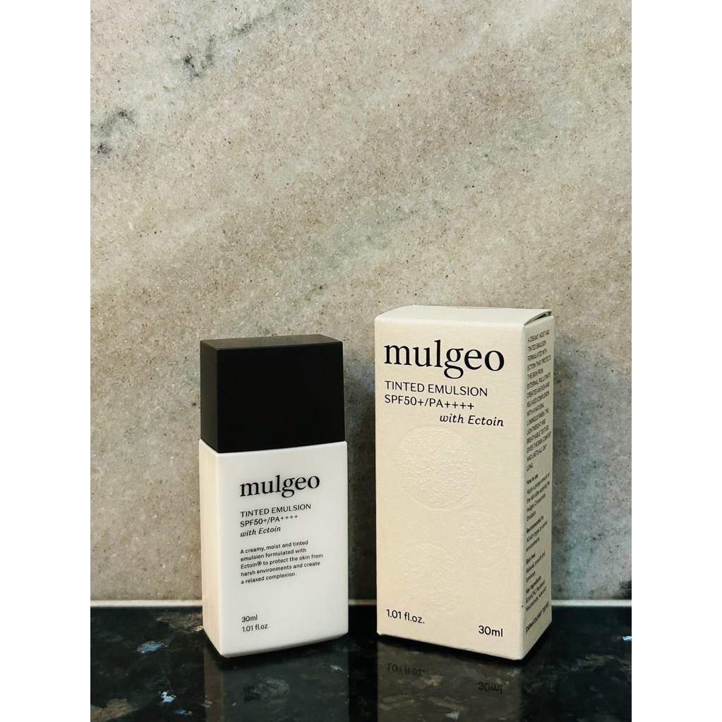 [mulgeo] Tinted Emulsion 30ml SPF 50+ PA++++ 效潤色防曬霜