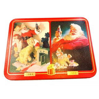 美國可口可樂1996聖誕撲克牌組含收藏鐵盒