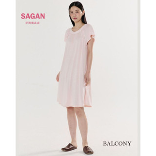 【現貨｜BALCONY｜SAGAN選品】韓國莫代爾圓領睡衣｜百貨熱銷款