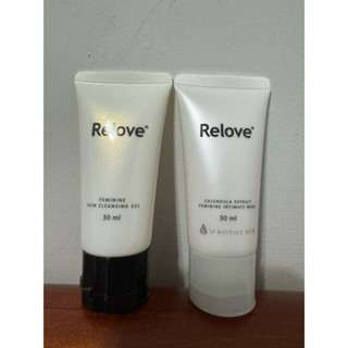 （🚗旅行必備！全新正貨）Relove 胺基酸潔淨精華凝露、低敏專用-金盞花萃取弱酸私密潔淨凝露 30ml