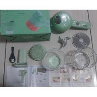 全新多功能電動切菜器，打蒜器，料理機