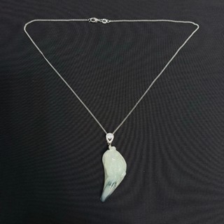 金卡價1683 二手天然冰種翡翠金魚玉佩掛墜 650100005156 04