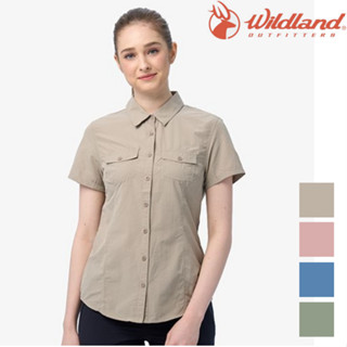 Wildland 荒野 女款 3M透氣快乾抗UV短袖襯衫 W1209