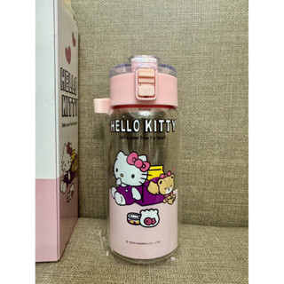 [正版三麗鷗]Hello Kitty友好時光便攜水瓶 570ml 水壺 水瓶 泡茶壺