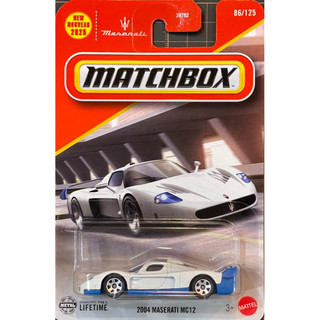 Matchbox 火柴盒 瑪莎拉蒂 跑車 2004 MASERATI MC12