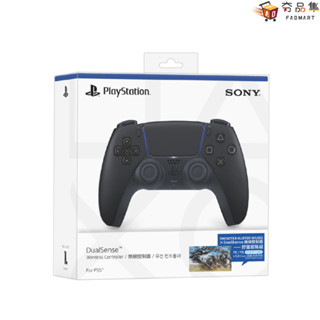 PS5 DualSense 無線控制器 -黑色 + 魔物獵人 荒野 STEAM 序號《同捆組》 臺灣公司貨