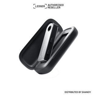 [Ledger臺灣官方授權代理] Nano S Plus加密硬體錢包/冷錢包 - 啞光黑 x 保護殼