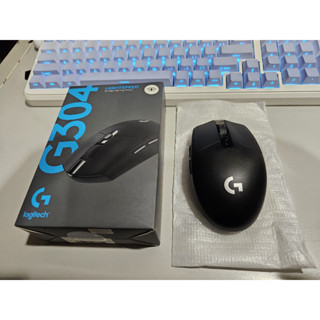 (僅拆封測試 完整盒裝) Logitech羅技 G304 Lightspeed 無線電競滑鼠