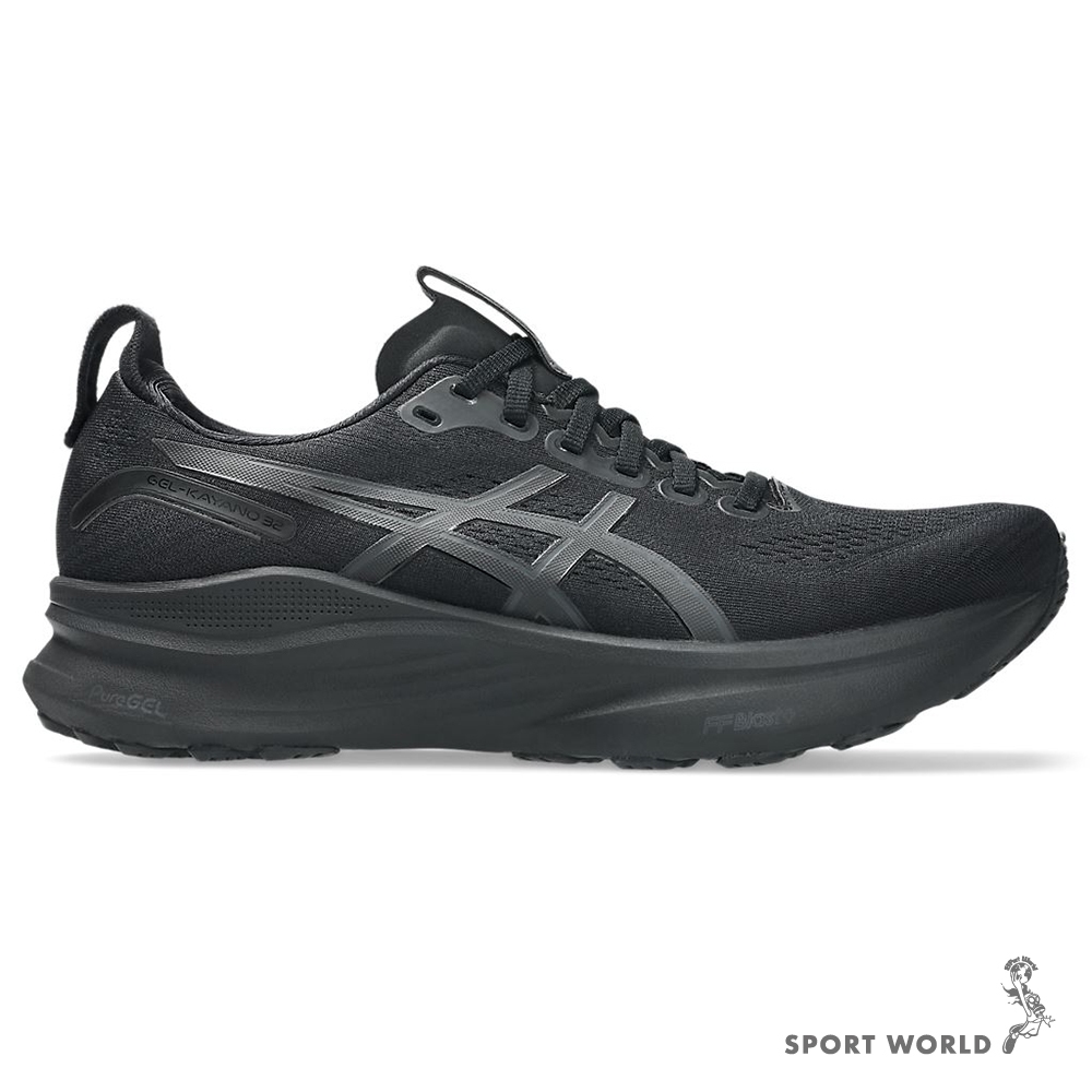 Asics 亞瑟士 慢跑鞋 男鞋 4E超寬楦 GEL-KAYANO 32 黑【運動世界】1011C054-001