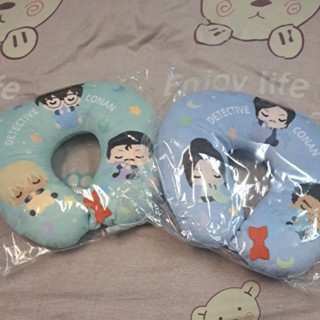 全新從日本帶回景品/名偵探柯南/午睡枕頸枕旅行枕