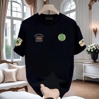 【林小姐】100%純棉上衣 美式復古短袖上衣 oversize bf上衣 vintage短袖 英文印花 寬鬆舒適上衣