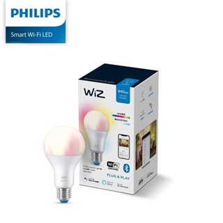 Philips 飛利浦 Wi-Fi WiZ 智慧照明 8W全綵燈泡 (PW04N)【日光徠卡】