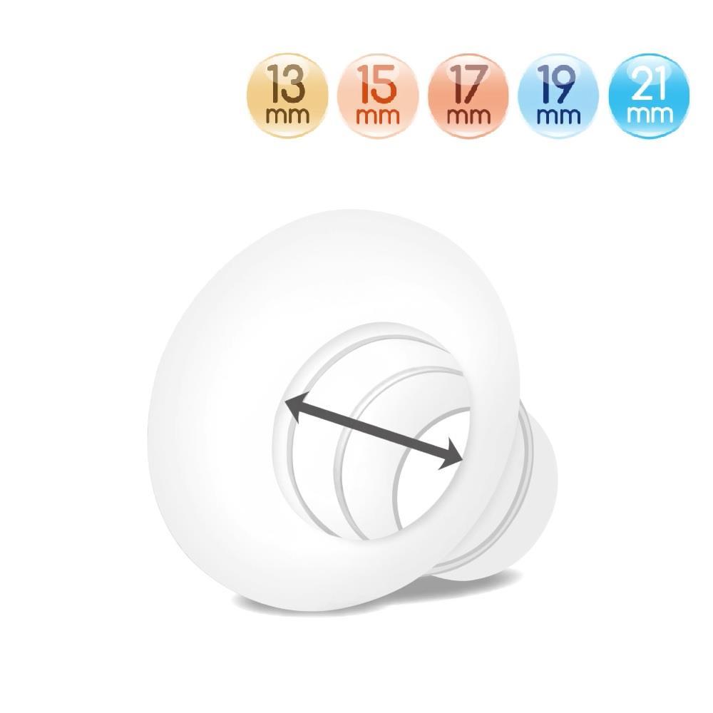 【Maymom】吸乳器配件-喇叭罩口徑縮小器 2入組 改善吸乳疼痛 提升集乳效率 喇叭罩配件 轉接器 矯正吸乳尺寸